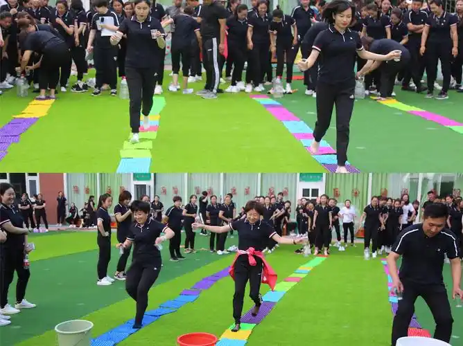 指压板接力运水