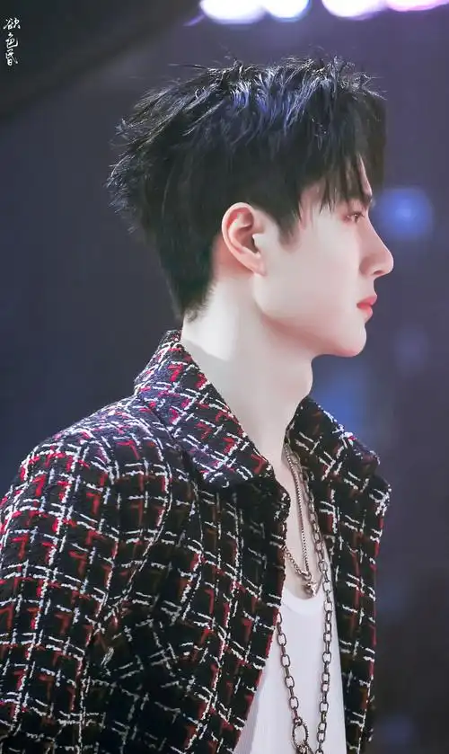 王一博侧脸真是绝了_高清图集_新浪网