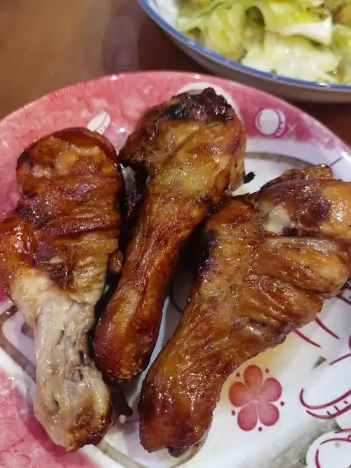 空气炸鸡腿真香养姨妈不复胖三餐打卡