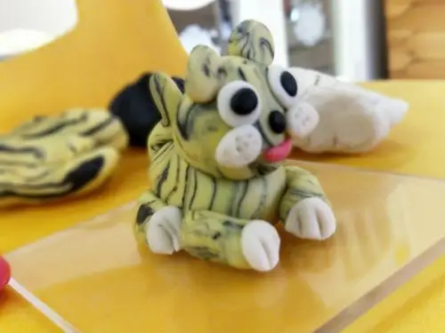 第一节面塑《老虎》