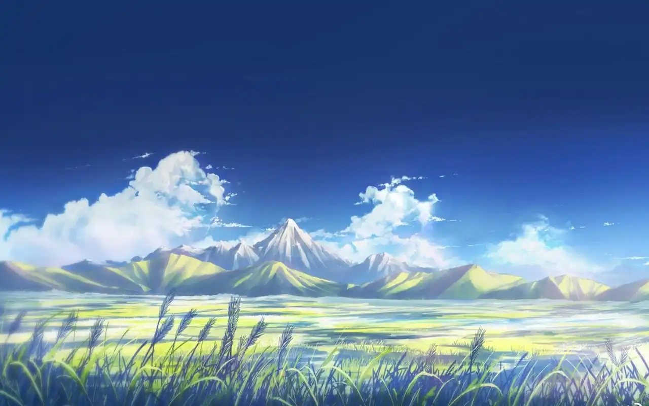 二次元动漫场景图片桌面壁纸