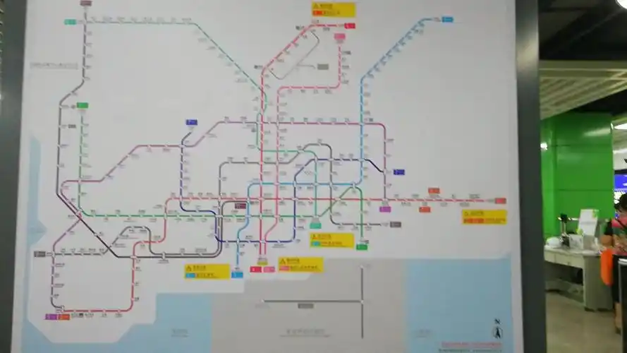 深圳地铁2020线路图