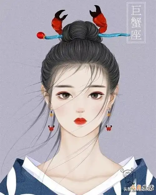 梦幻十二星座头像女生天蝎座,天蝎女头像霸气冷酷