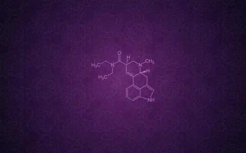 线条图形背景化学分子式紫色背景图片
