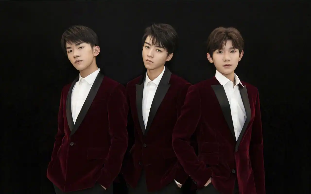 首页 桌面壁纸 大陆明星 tfboys组合帅气高清壁纸图片