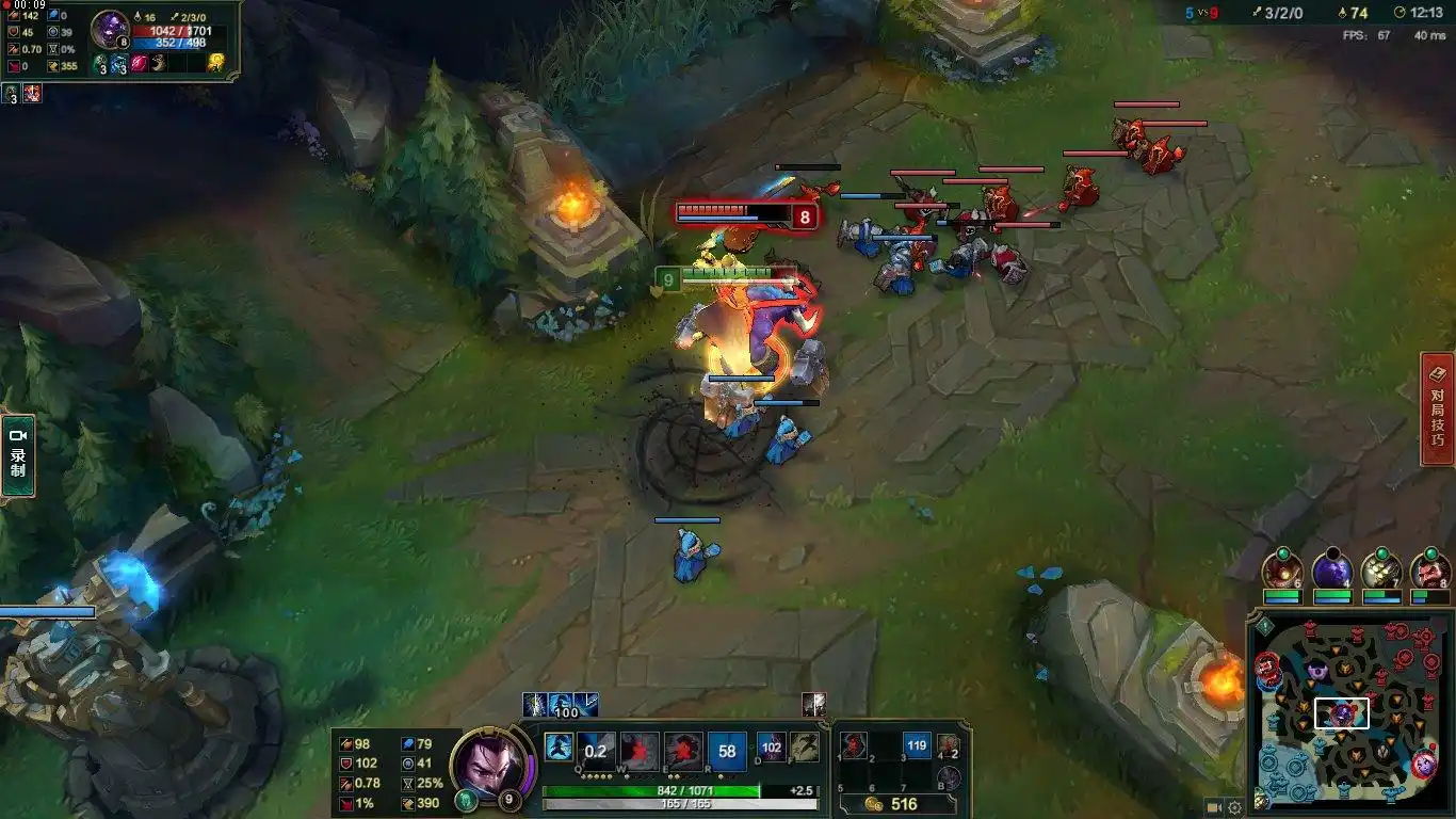 亚索大招瞬间中亚是怎样?lol你没见过的中亚瞬间