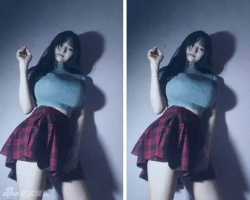 韩国巨胸妹走红身材比例夸张上围傲人