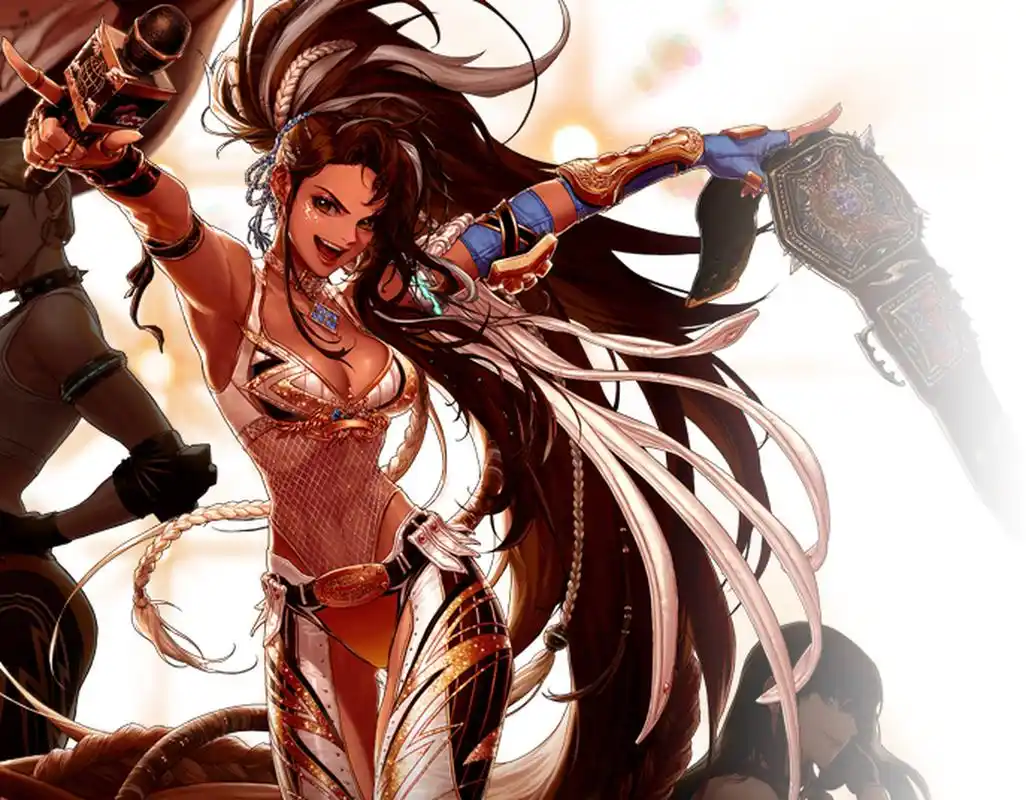 酷玩星推官# dnf:女格斗三觉立绘一览,  1,气功师.