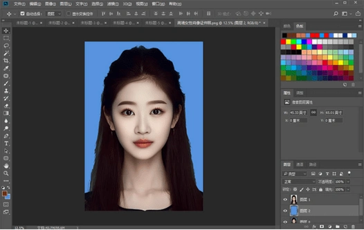 三招搞定,证件照背景神换底色!让你的颜值up up!_照片_方法_大小