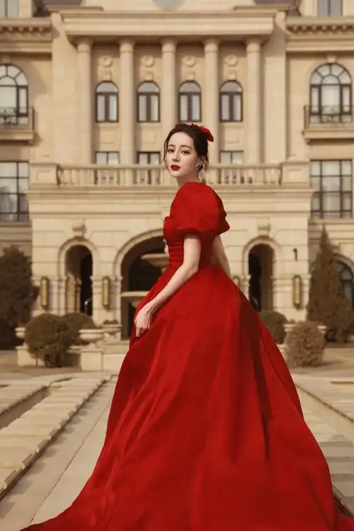 迪丽热巴北京春晚代言人##春晚#妆发:@张进zjzj造型:@the_momentum