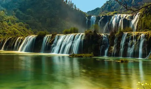 摄影论坛 摄影作品论坛 自然风景论坛 九龙瀑布 器材:佳能5ds r(单机)