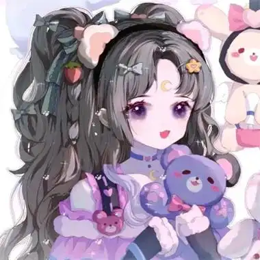 可爱头像 原创#动漫女头 #仙气女生头像 #闺蜜头像 - 抖音