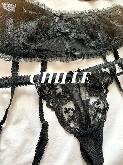 少女感蕾丝薄透明文胸性感聚拢防下垂