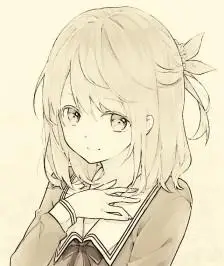 动漫 萌妹子 高清 b站 萌 小清新 色彩 水彩 手绘 绘画 素描 动漫