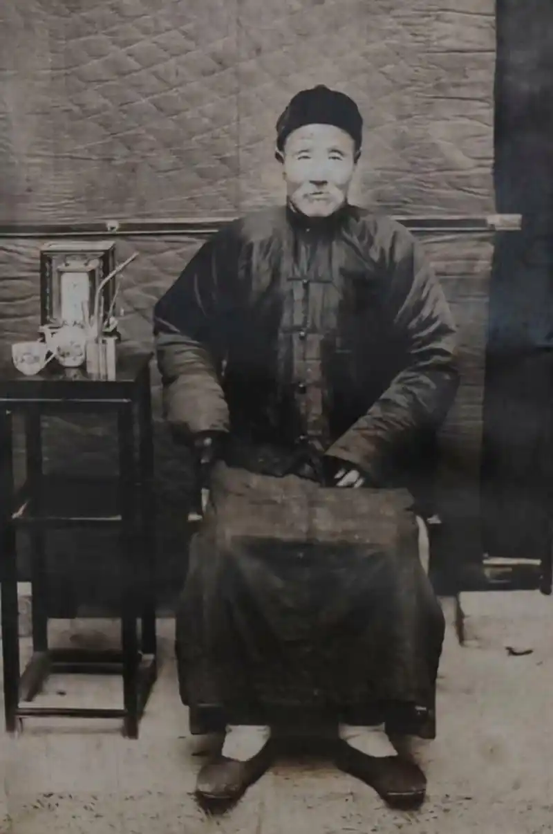 清末民初时期～山西晋商～老地主～老照片.