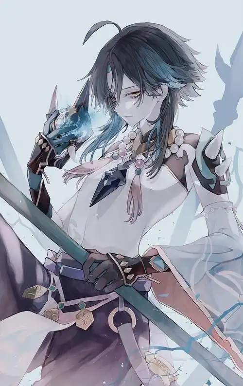 原神同人:魈在想这东西能吃吗?荧大呼不可以