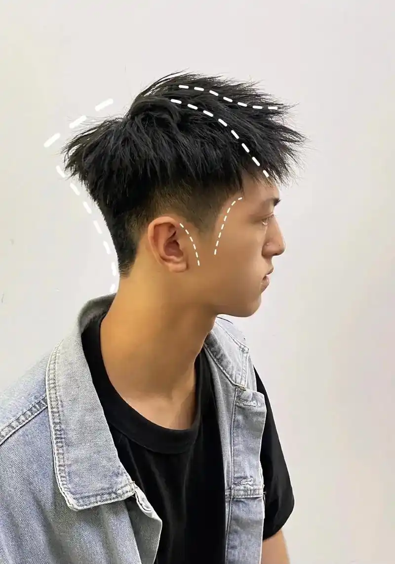 2022年男生入秋一定要必备的发型摩根碎