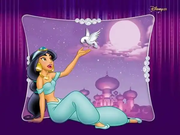 迪士尼公主:《阿拉丁》之茉莉公主,她的喜怒哀乐你知道多少?