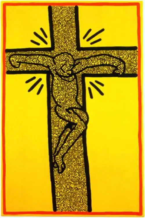 名画名家丨凯斯·哈林:粗线条卡通涂鸦成性别多元化的平权标志|庾澄庆