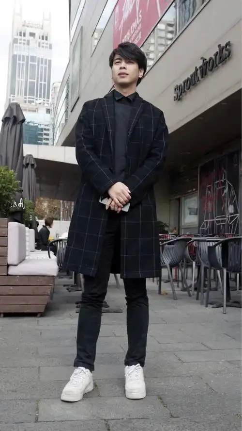 [品迷时尚] man*大学生街拍冬季穿搭示范第三期