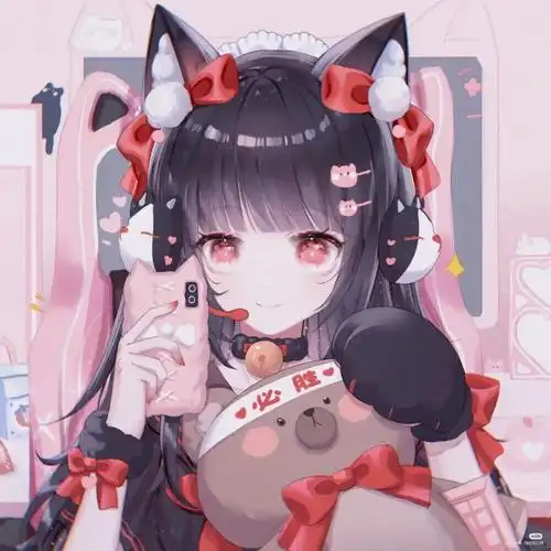 源自网络侵权删女生头像动漫头像二次元头像粉白色头像可爱头像