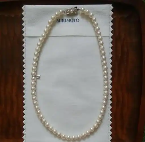 mikimoto珍珠项链这个真是划算中古