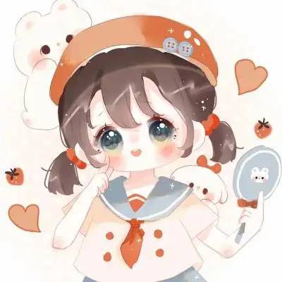 可爱萌q版女生专属卡通头像