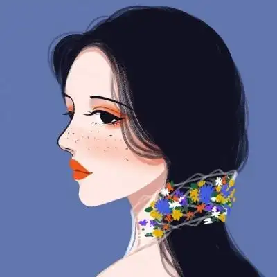 二次元手绘唯美女头_卡通动漫头像_我要个性网