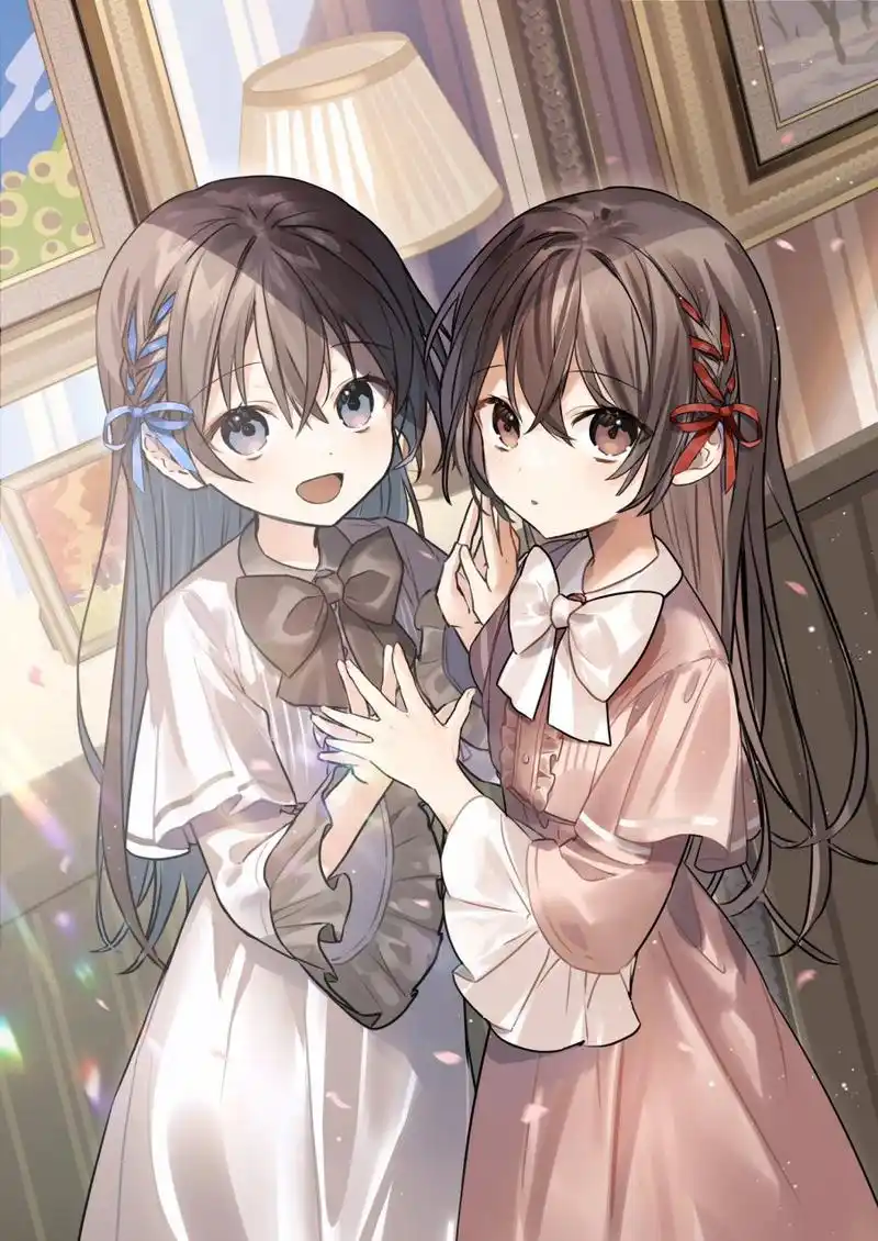 镜中的双胞胎姐姐……  #狂欢夏日# #推特爱上二次元#  画师:界さけ