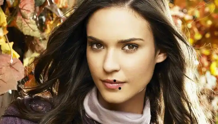 美人痣长在哪里最好看图片,美人痣长在哪里图解