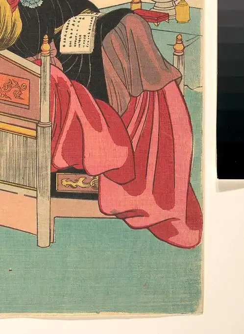 浮世绘 a811 局部3浮世绘造假 浮世绘展简介 浮世绘海女与蛸 格调魔都