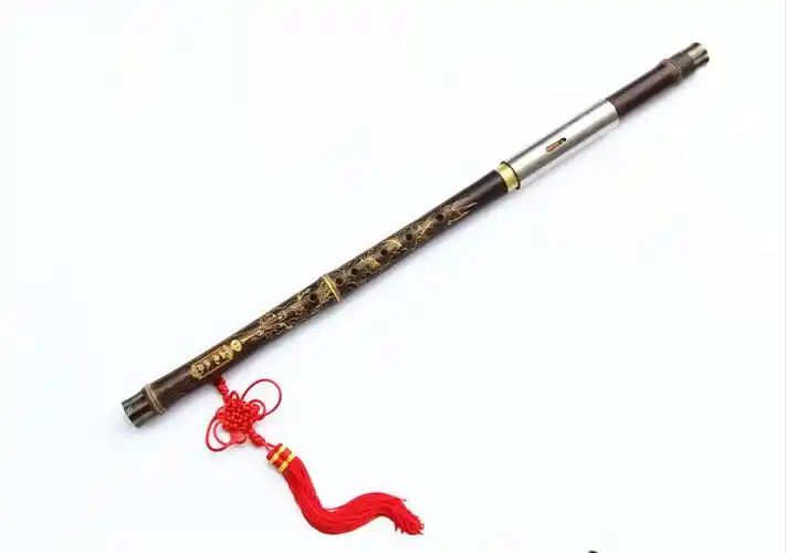 天然紫竹老竹 可拆型双节横吹巴乌 f/g调 学生小成人初学乐器 卡其色