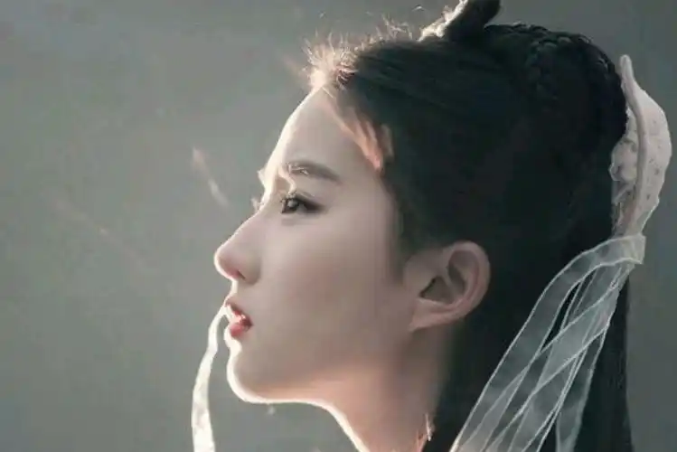 纯天然美的十位女明星侧脸最好看是高圆圆