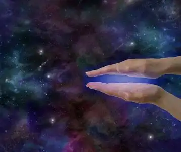 宇宙的疗愈能量照片