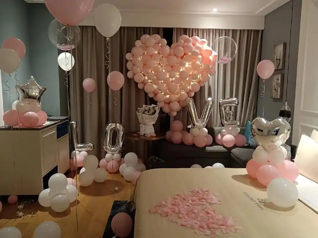 上海酒店告白布置|上海酒店生日布置.#上海酒店告白布置  # - 抖音