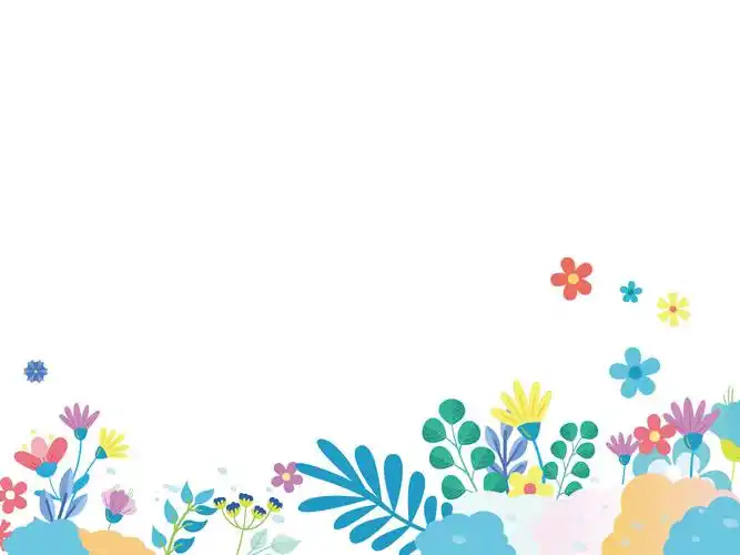 卡通花草叶子植物春天元素gif动态图花草元素