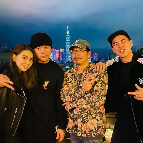 周杰伦方文山合照