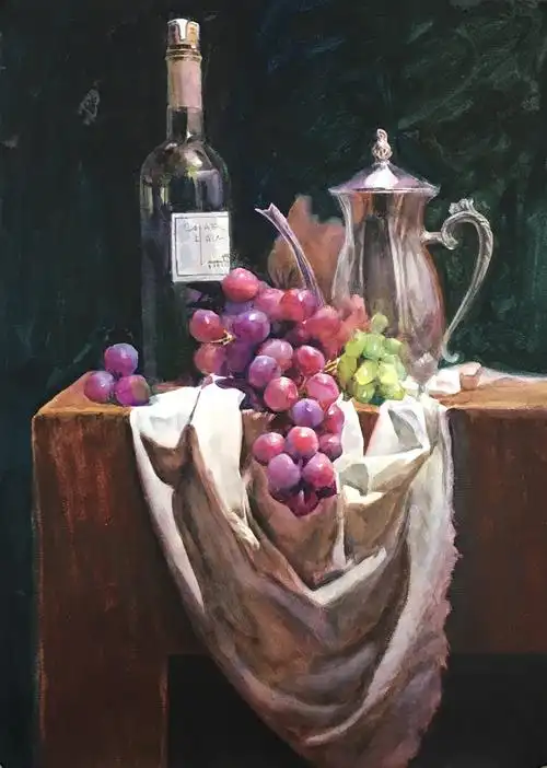 丁学彦水彩静物,花卉画专缉. - 美篇