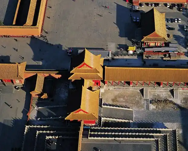 紫禁城—多少秘密在其中(航拍图)