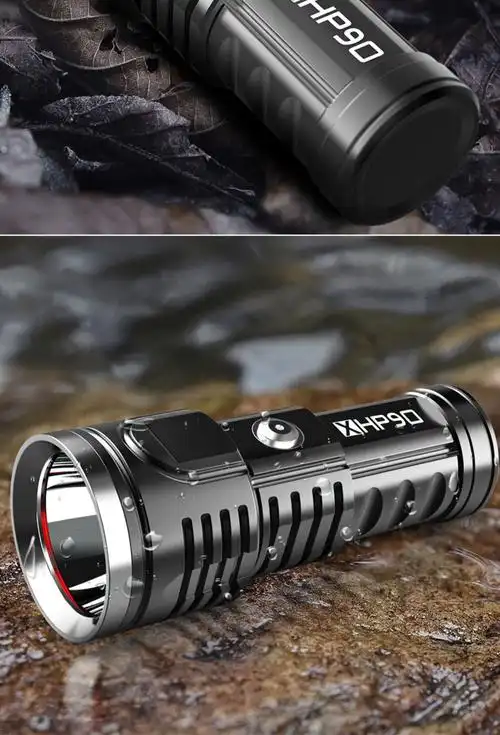 天火强光p90大手电筒充电超亮远射户外多功能特种兵大功率氙气灯