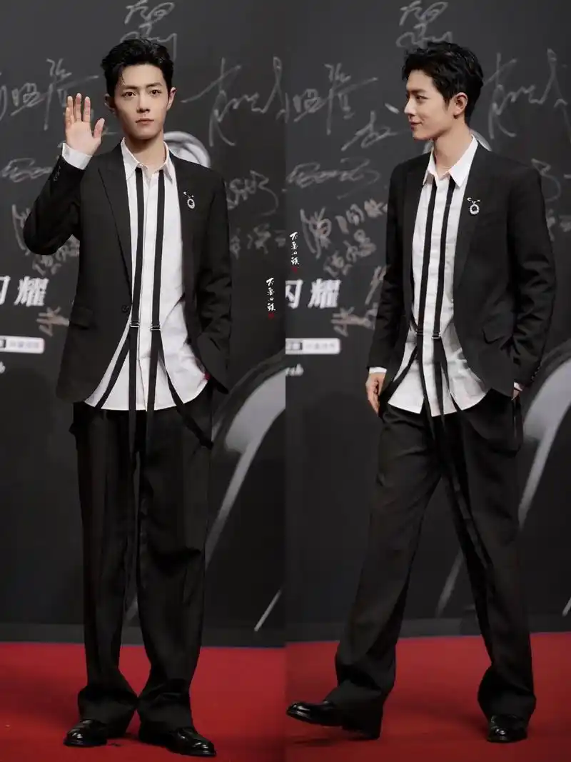 肖战·高大威猛·大长腿#向全世界安利肖战 #肖战西装造型图片 - 抖音