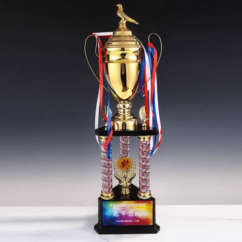 金属奖杯定制高档超大篮足球铜四柱舞蹈跆拳道信鸽比赛运动会冠军