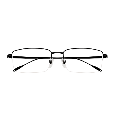 一支黑框眼镜免抠png透明素材