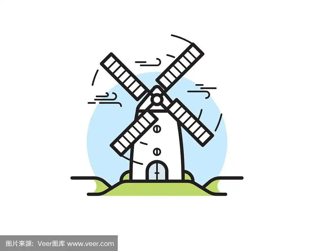 风车矢量图