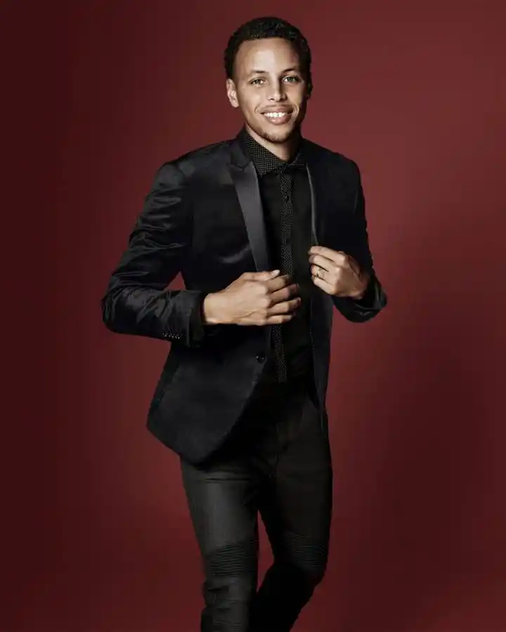 库里穿西装写真,小清新有没有!