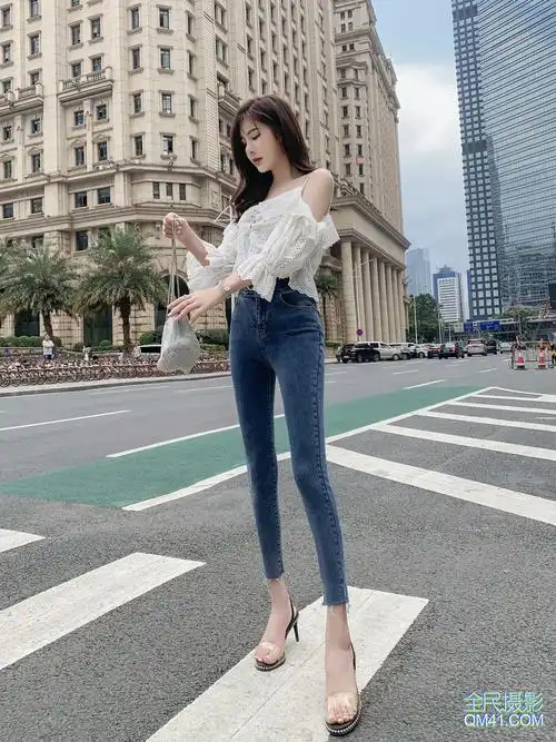 牛仔裤 牛仔短裤 玲玲