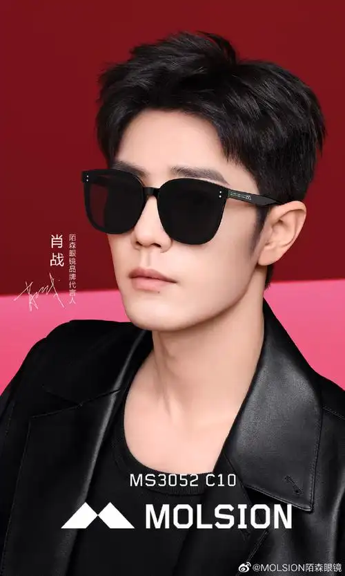 墨镜一戴 谁也不爱##肖战陌森眼镜品牌代言人##多面多变##就为好看