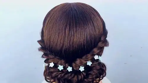 时尚编发发型图解