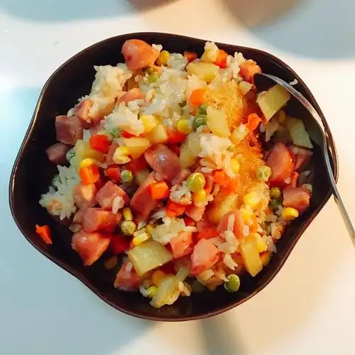 电饭锅懒人版焖饭