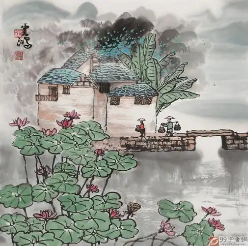 首页 传统水墨 山水画 写意山水画